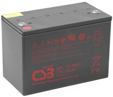 Акумулятор для ДБЖ CSB 12V 100Ah (GPL121000S)